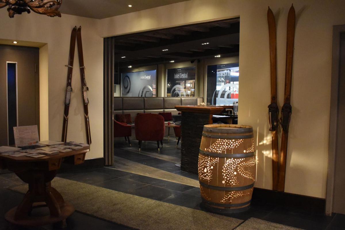 Hotel Central, Spa & Lounge Bar Crans-Montana Ngoại thất bức ảnh